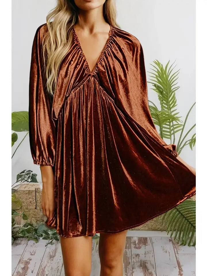 Claire Velvet Celebration Dress