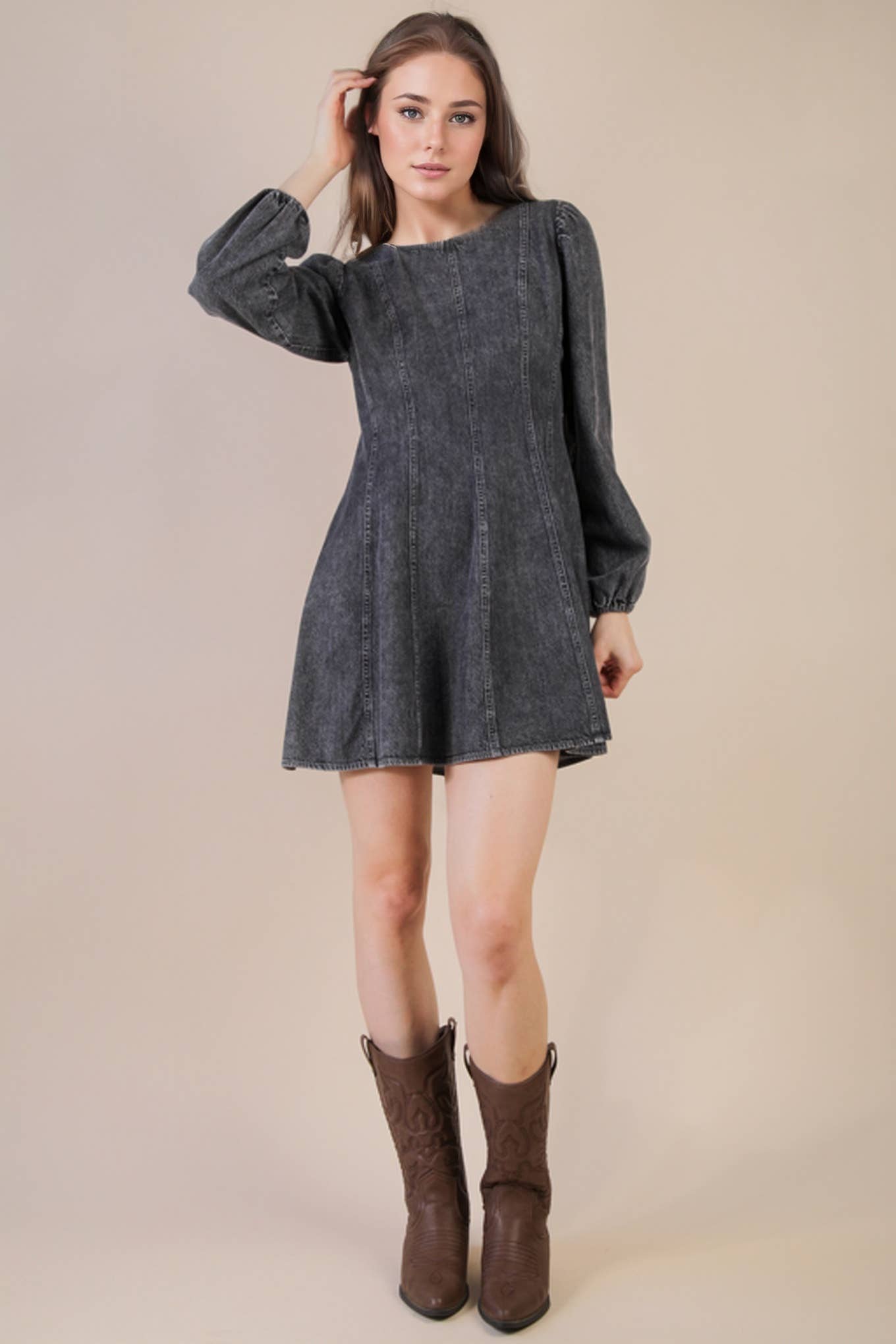 Urban Indigo Mini Dress