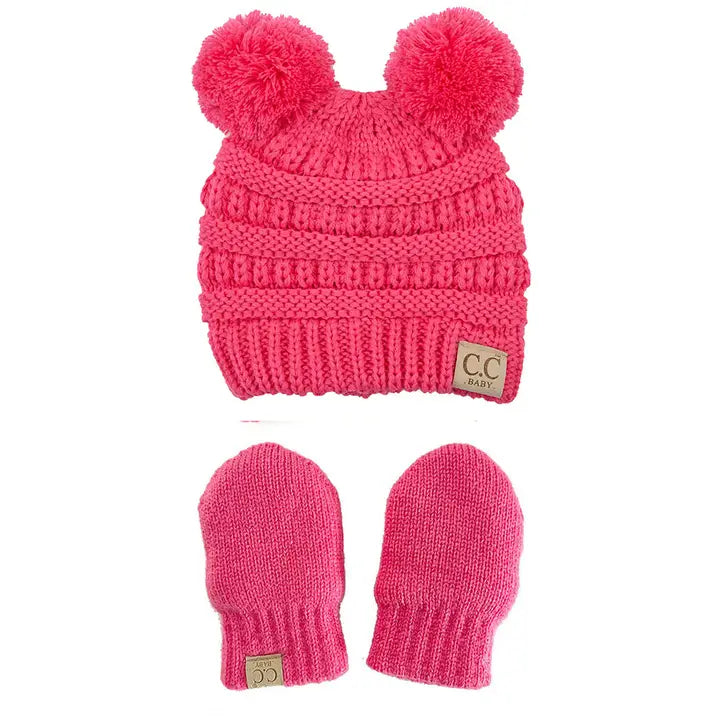 Baby Cozy Pom Set