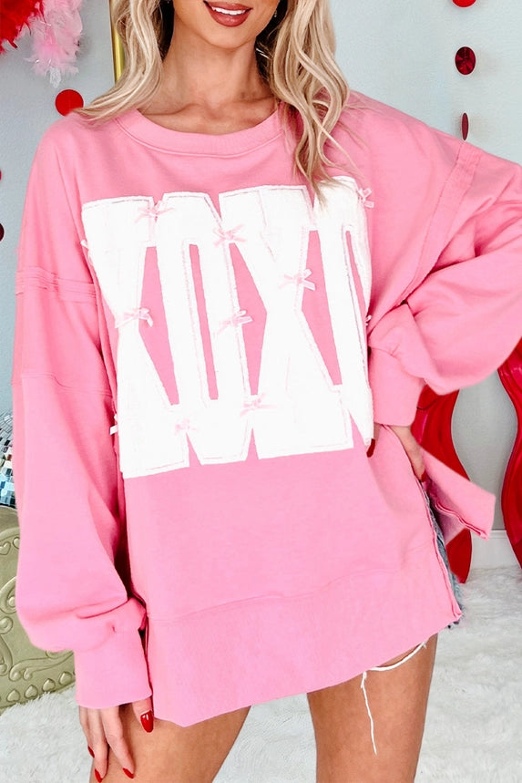 Bow & Glow Baggy Sweatshirt