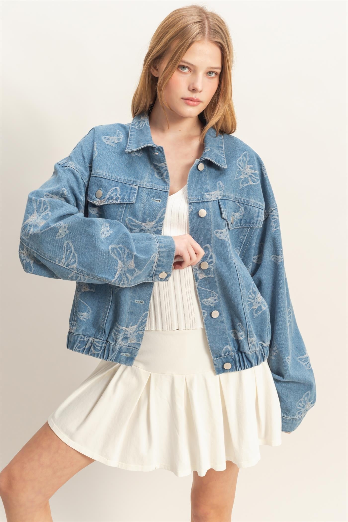 Butterfly Babe Denim Jacket