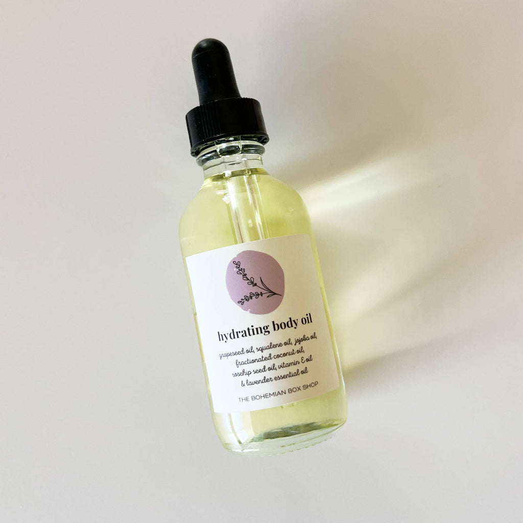 Lavender All Natural Hydrating Body Oil - 2oz