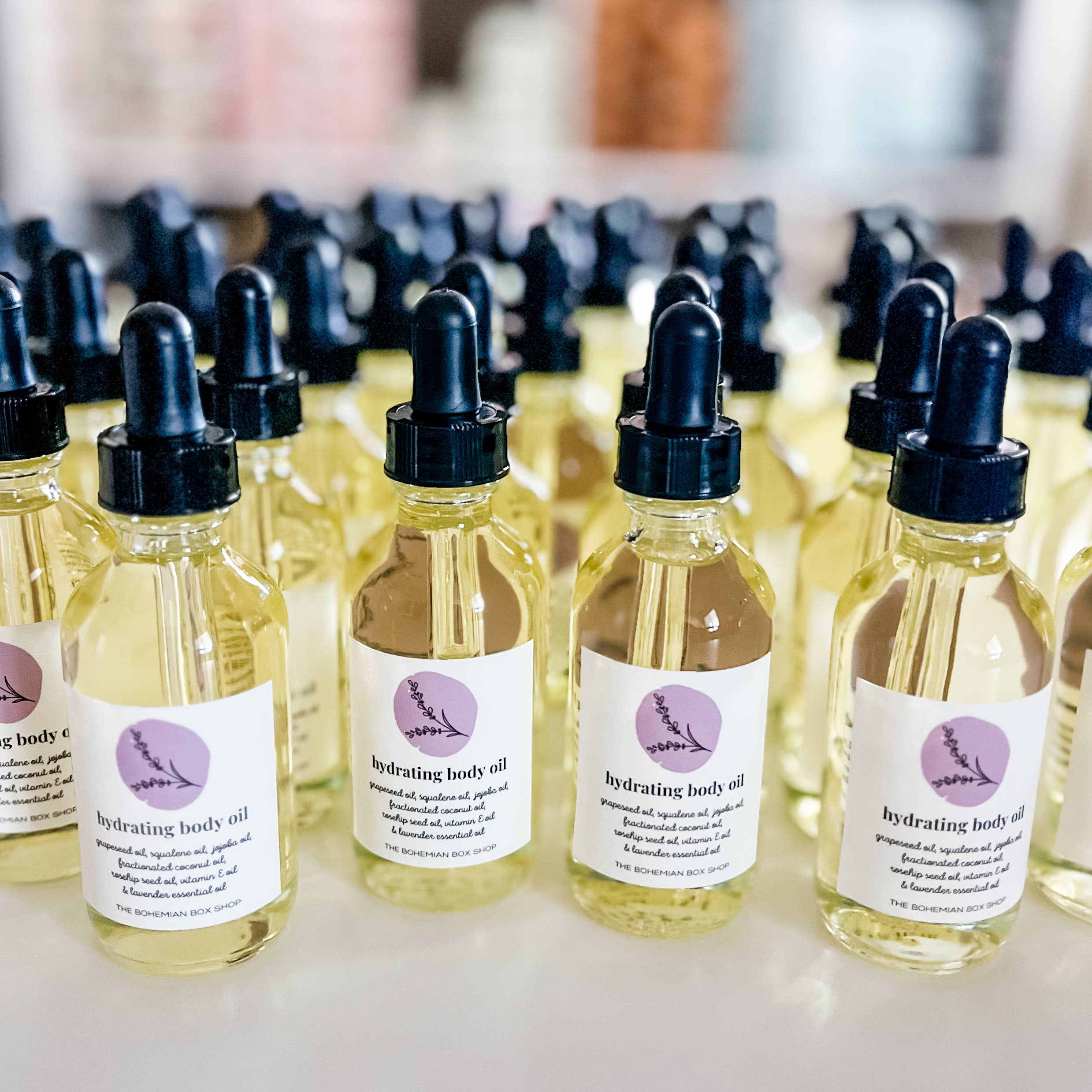 Lavender All Natural Hydrating Body Oil - 2oz