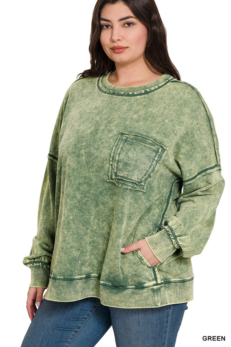 Vintage Wash Pullover