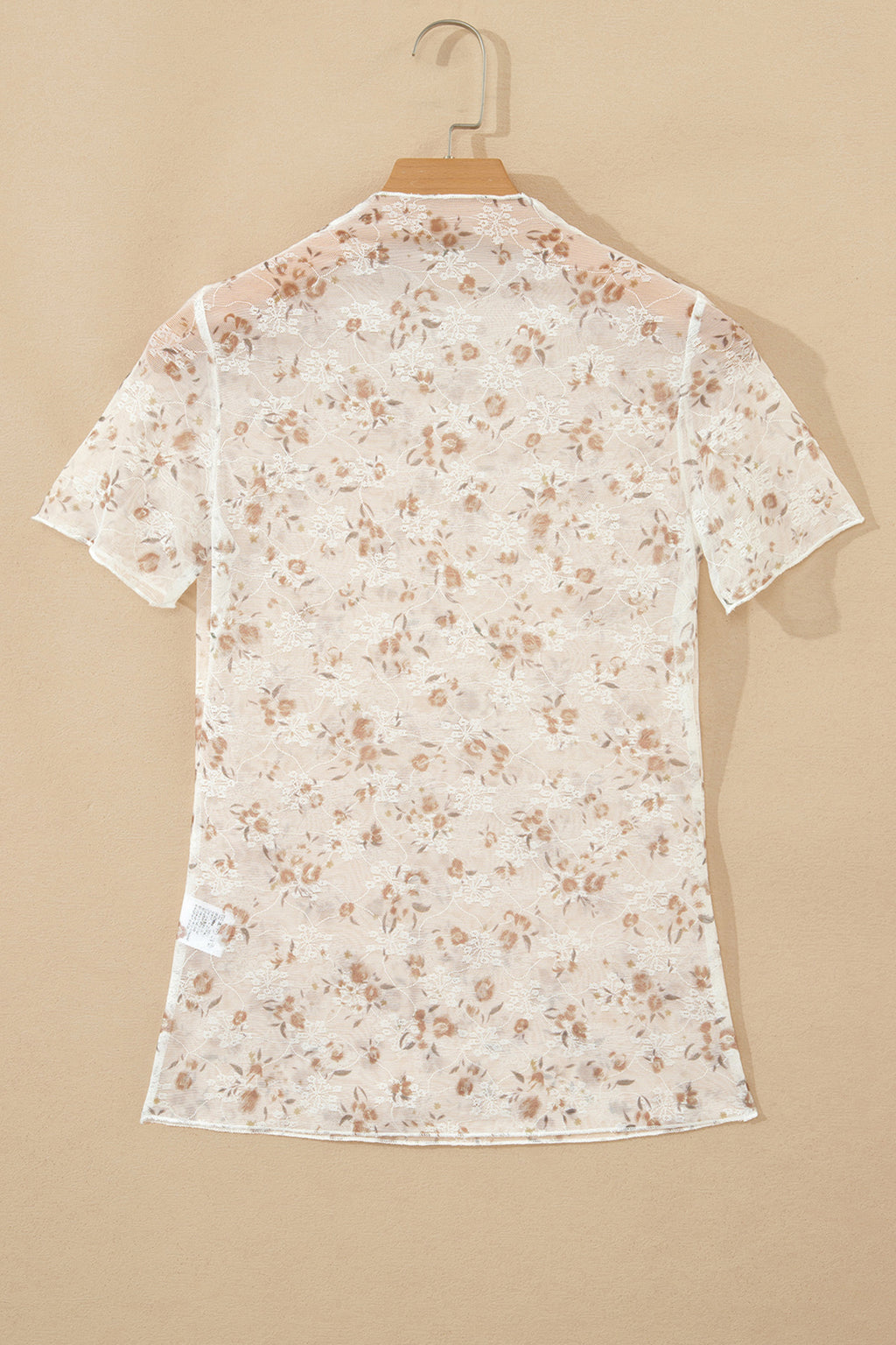 Floral Whisper Mesh Top