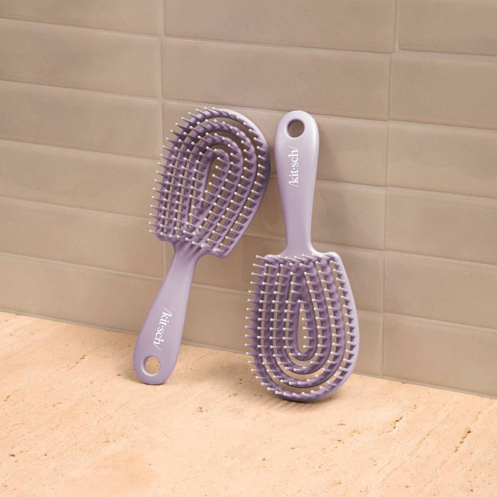 Violet Smooth Detangling Brush