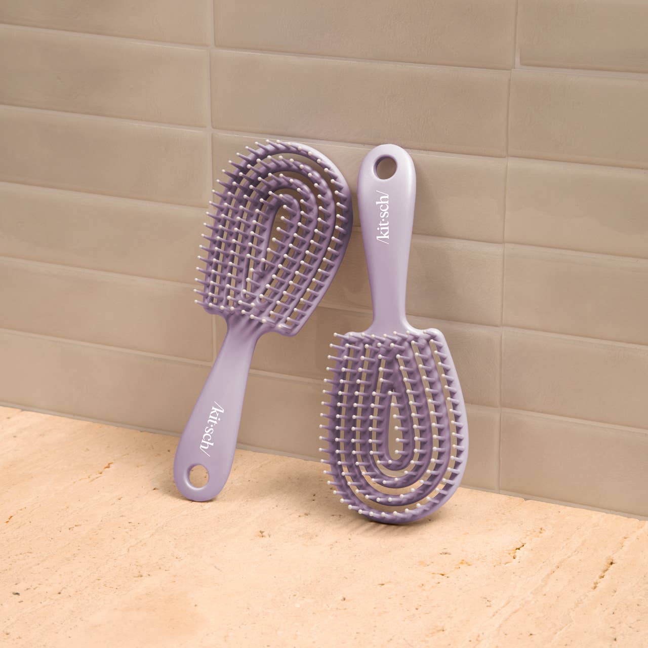 Violet Smooth Detangling Brush