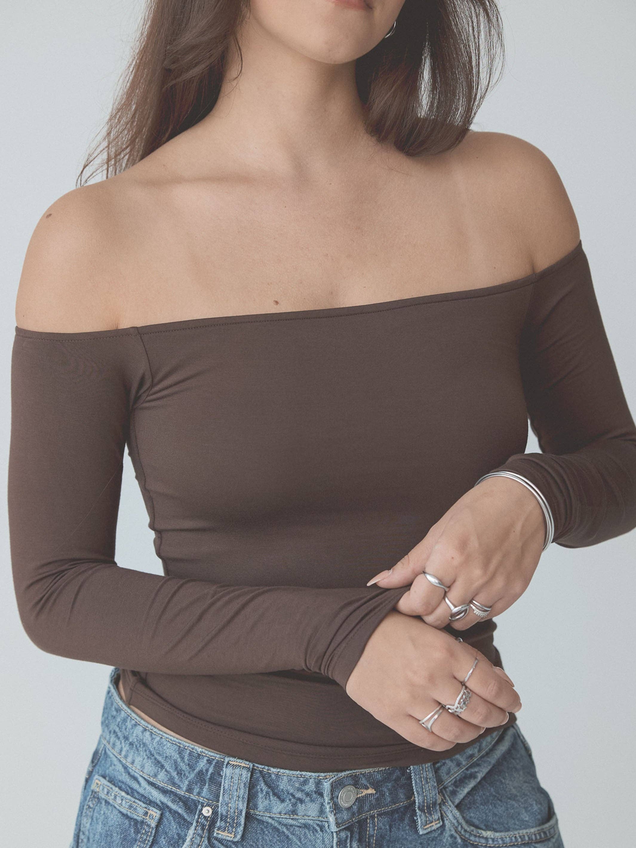 Timeless Off-Shoulder Top