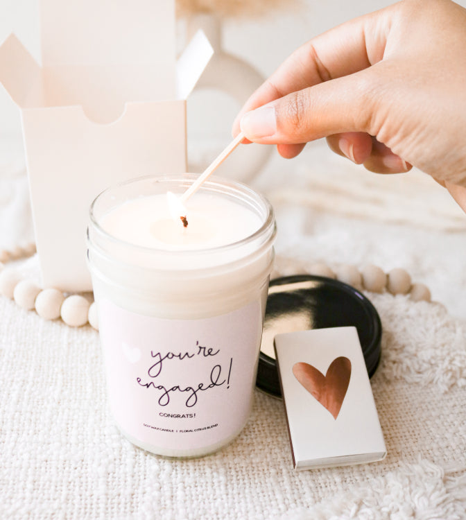You're Engaged! Candle