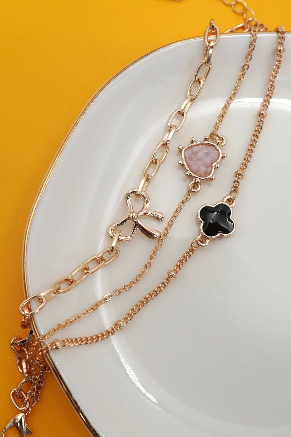 Lucky in Love Charm Bracelet