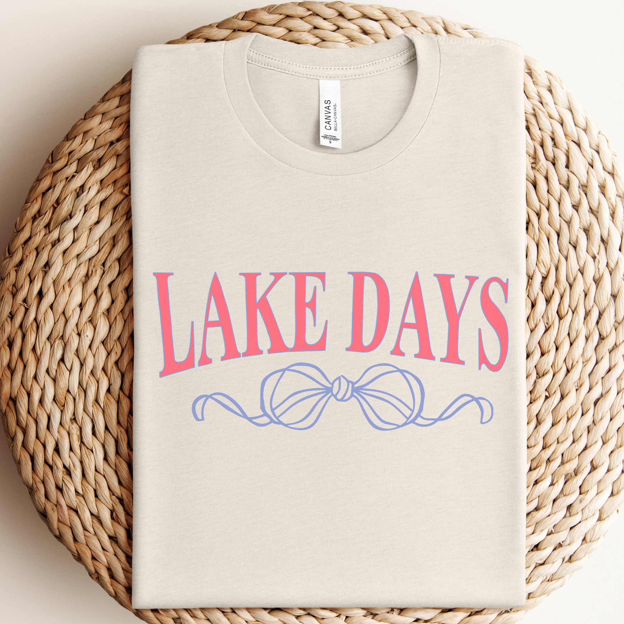 Lake Babe Bow Tee