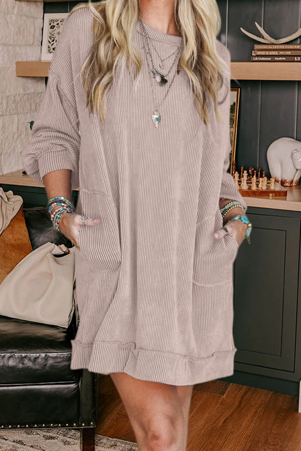 Twist and Chill Mini Dress