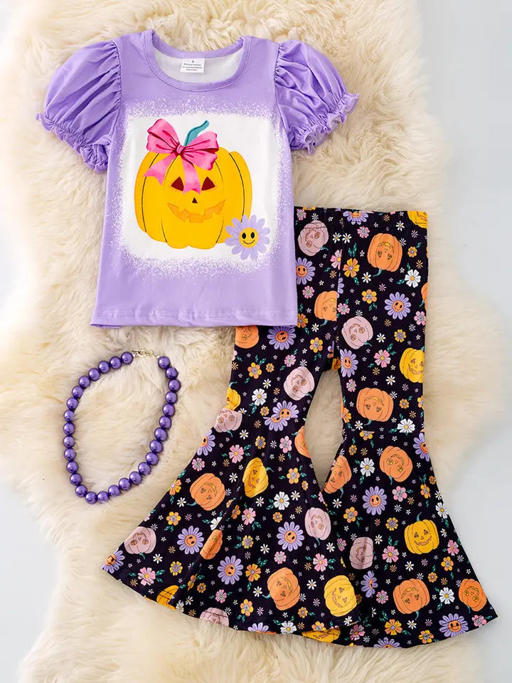 Cozy Coquette Pumpkin Bell Set
