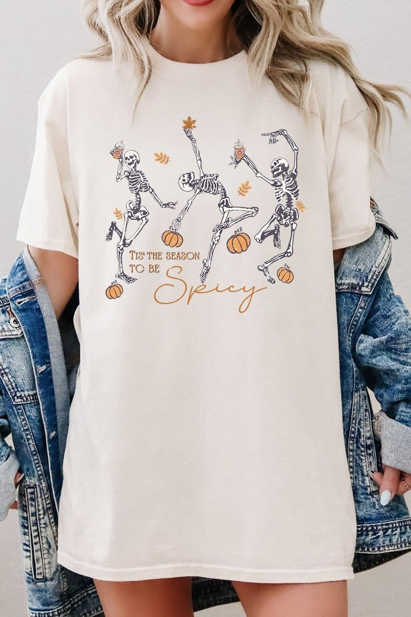 Spicy Season Skeleton Tee