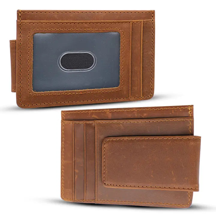 Heritage Leather Magnetic Wallet